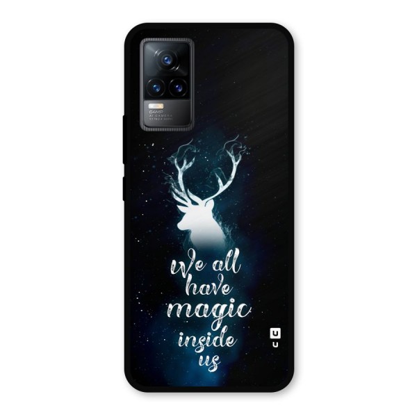 Magic Inside Metal Back Case for Vivo Y73