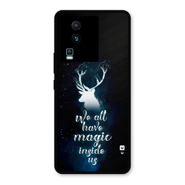 Magic Inside Metal Back Case for iQOO Neo 7