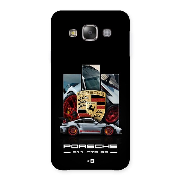 Magnificent Supercar Back Case for Galaxy E7