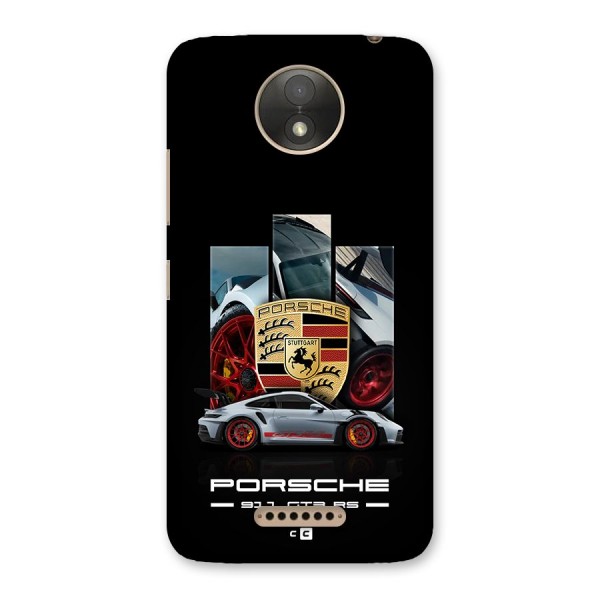 Magnificent Supercar Back Case for Moto C Plus