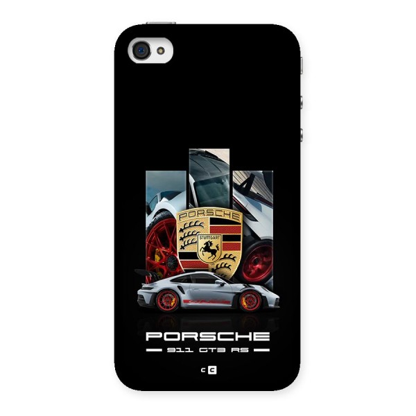 Magnificent Supercar Back Case for iPhone 4 4s