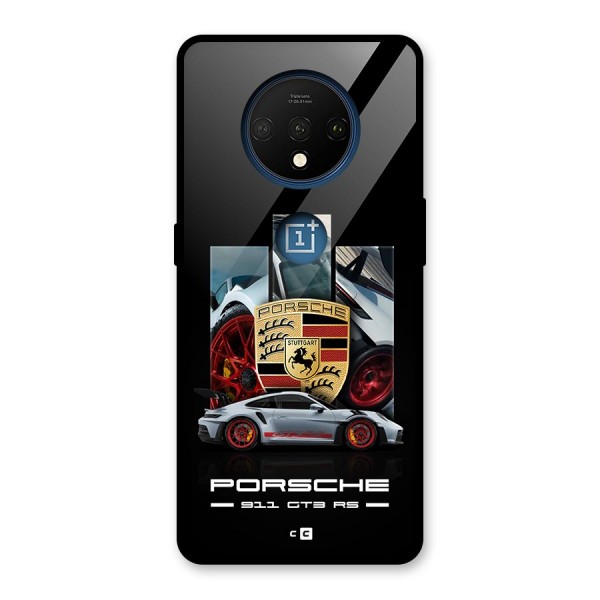 Magnificent Supercar Glass Back Case for OnePlus 7T