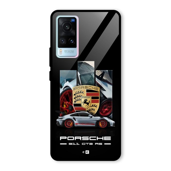 Magnificent Supercar Glass Back Case for Vivo X60