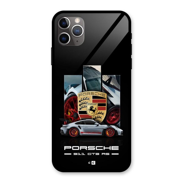 Magnificent Supercar Glass Back Case for iPhone 11 Pro Max