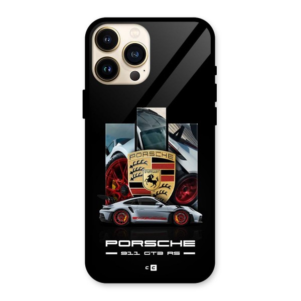 Magnificent Supercar Glass Back Case for iPhone 13 Pro Max