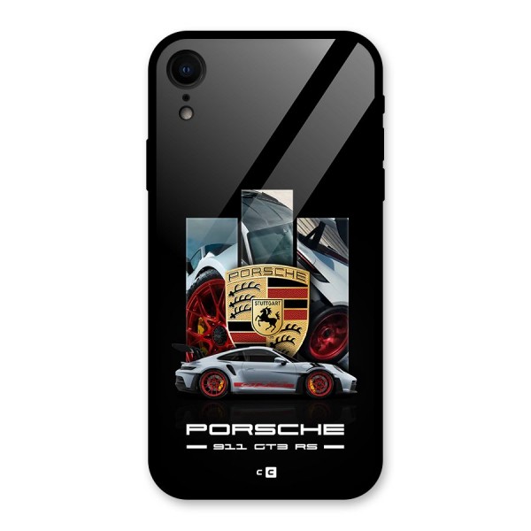 Magnificent Supercar Glass Back Case for iPhone XR