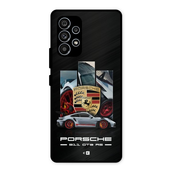 Magnificent Supercar Metal Back Case for Galaxy A53 5G