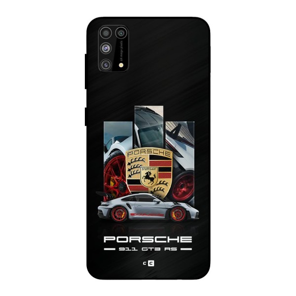 Magnificent Supercar Metal Back Case for Galaxy F41