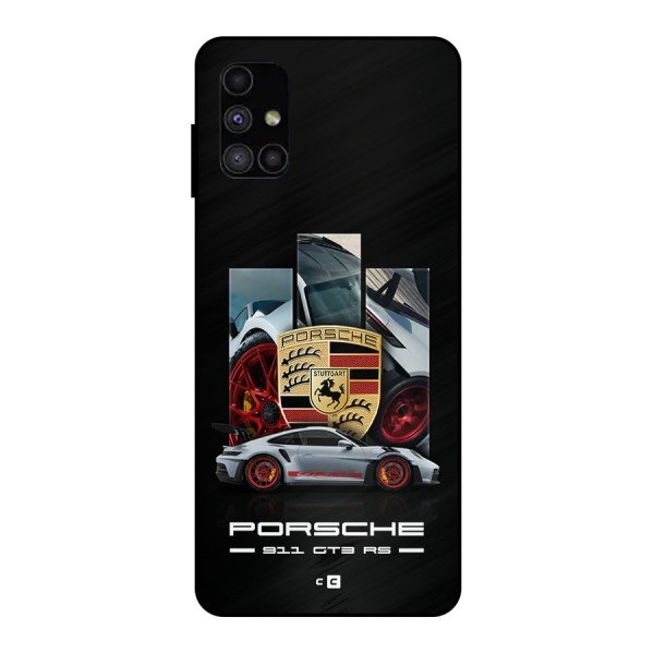 Magnificent Supercar Metal Back Case for Galaxy M51