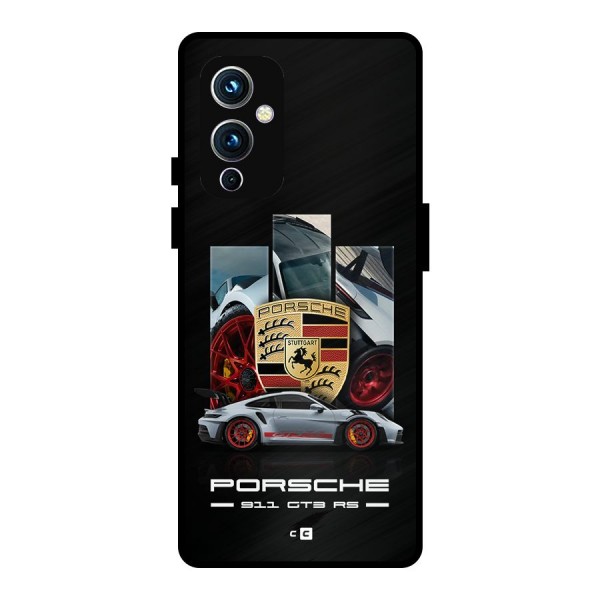 Magnificent Supercar Metal Back Case for OnePlus 9