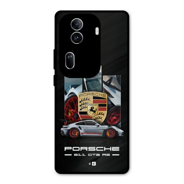 Magnificent Supercar Metal Back Case for Oppo Reno11 Pro 5G