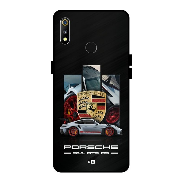 Magnificent Supercar Metal Back Case for Realme 3