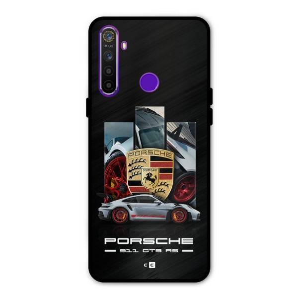 Magnificent Supercar Metal Back Case for Realme 5
