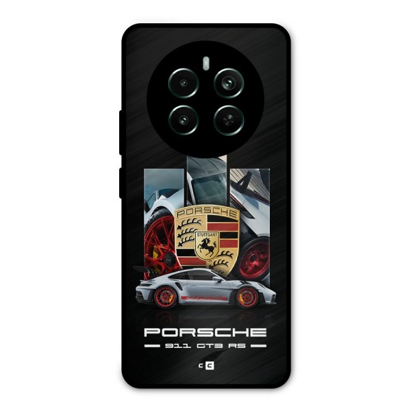 Magnificent Supercar Metal Back Case for Realme Narzo 70 Pro
