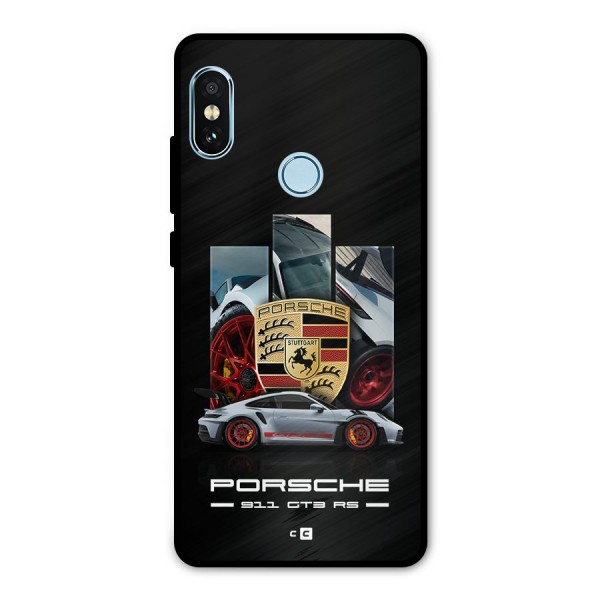 Magnificent Supercar Metal Back Case for Redmi Note 5 Pro
