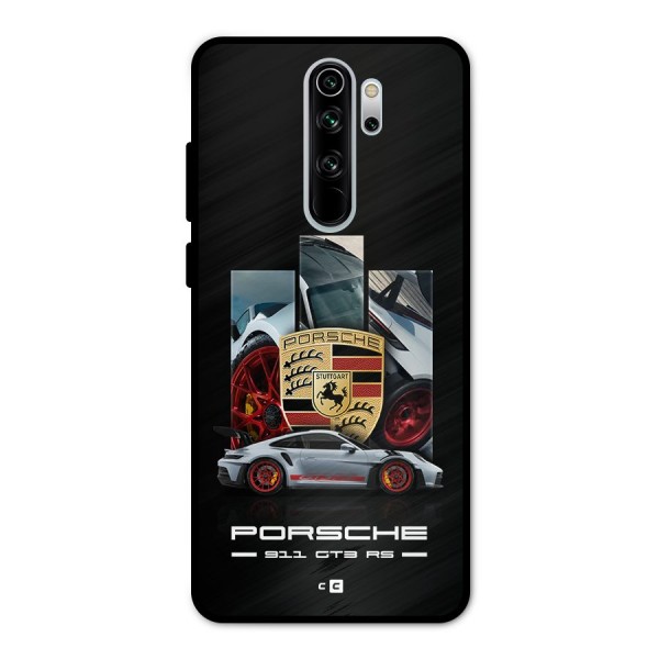 Magnificent Supercar Metal Back Case for Redmi Note 8 Pro