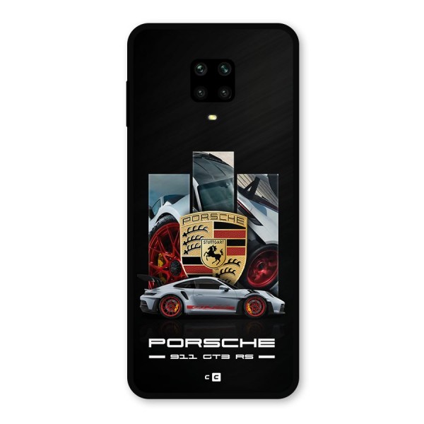 Magnificent Supercar Metal Back Case for Redmi Note 9 Pro Max