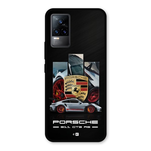 Magnificent Supercar Metal Back Case for Vivo Y73