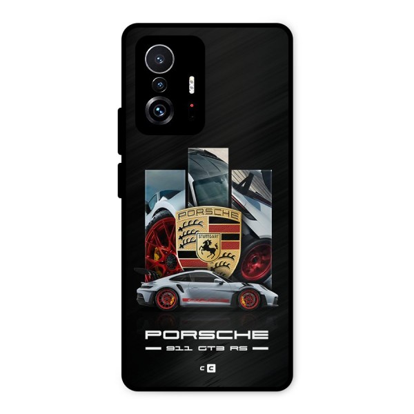 Magnificent Supercar Metal Back Case for Xiaomi 11T Pro