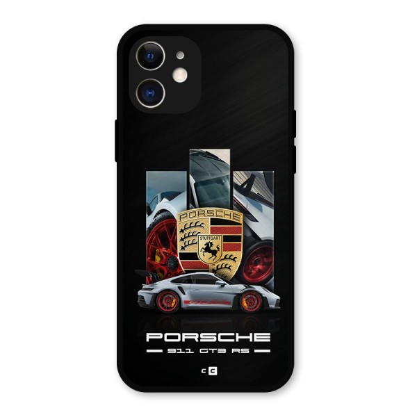 Magnificent Supercar Metal Back Case for iPhone 12