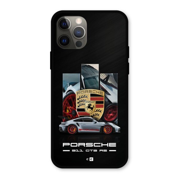 Magnificent Supercar Metal Back Case for iPhone 12 Pro
