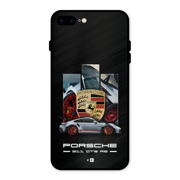 Magnificent Supercar Metal Back Case for iPhone 7 Plus