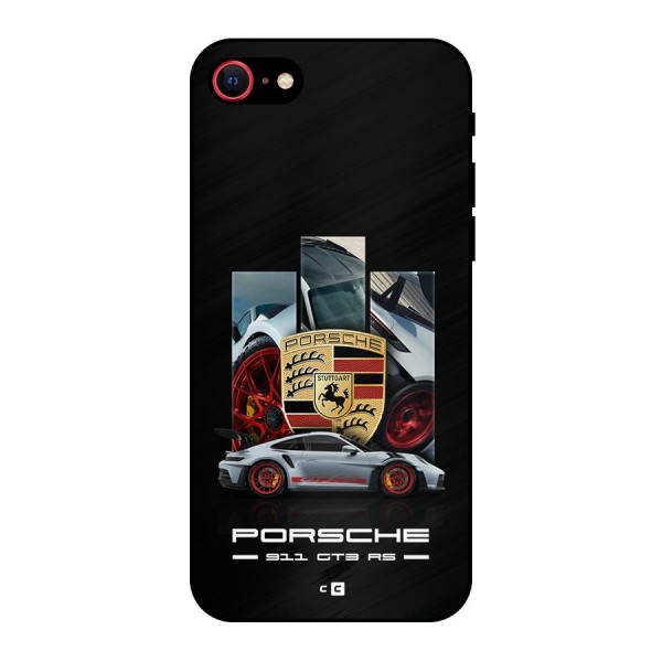 Magnificent Supercar Metal Back Case for iPhone SE 2022