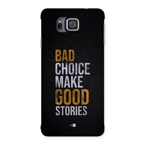 Make Good Stories Back Case for Galaxy Alpha
