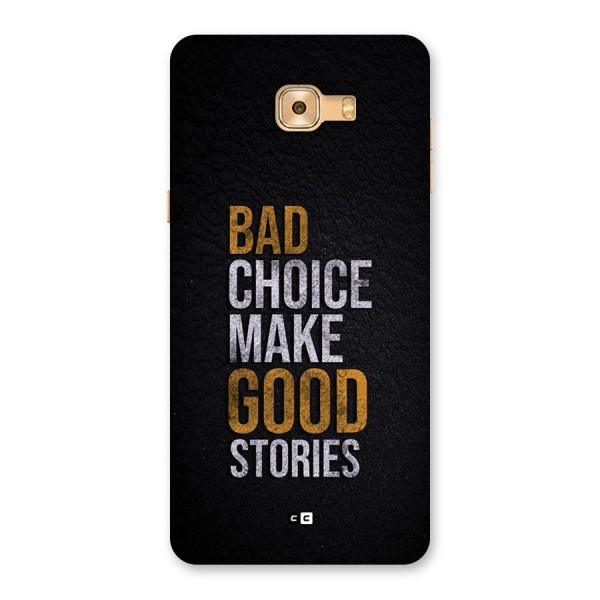 Make Good Stories Back Case for Galaxy C9 Pro