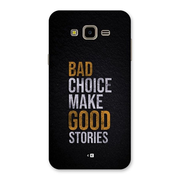 Make Good Stories Back Case for Galaxy J7 Nxt