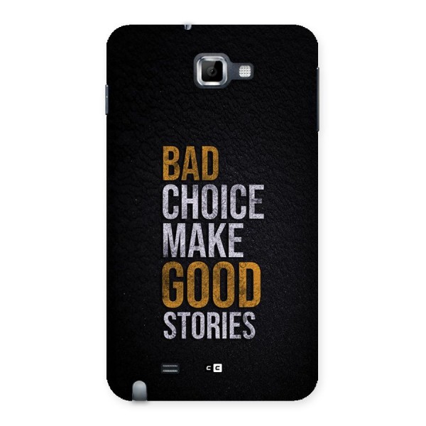 Make Good Stories Back Case for Galaxy Note