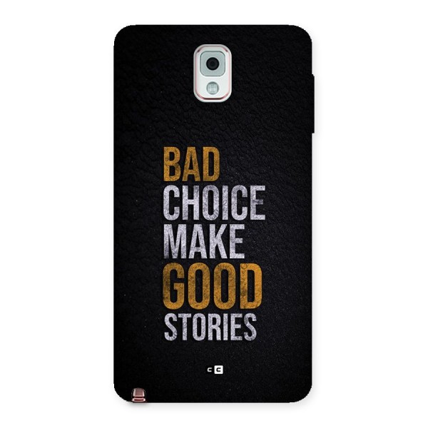 Make Good Stories Back Case for Galaxy Note 3