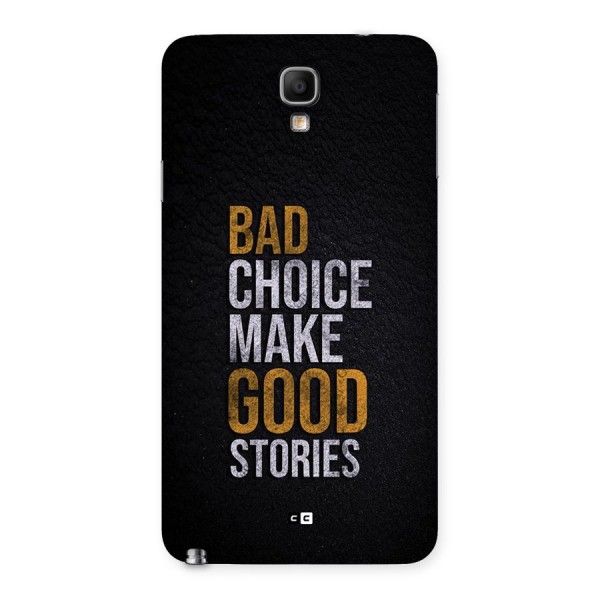 Make Good Stories Back Case for Galaxy Note 3 Neo