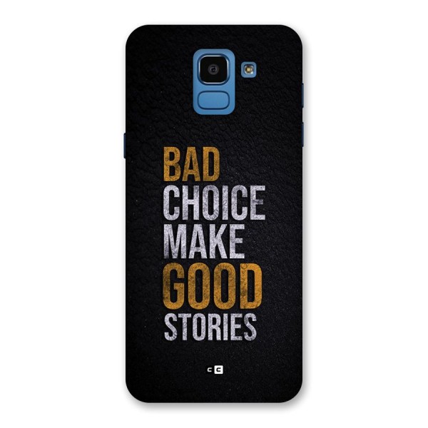 Make Good Stories Back Case for Galaxy On6