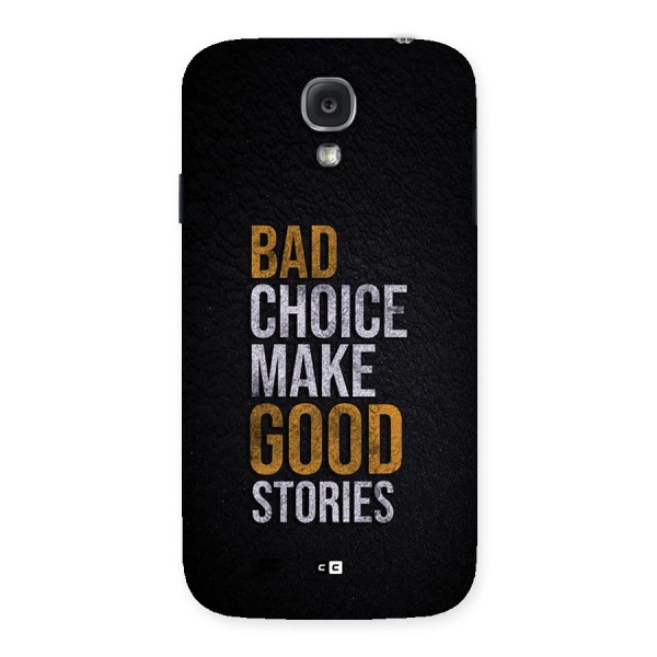 Make Good Stories Back Case for Galaxy S4