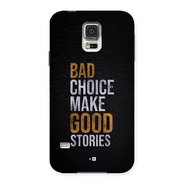 Make Good Stories Back Case for Galaxy S5