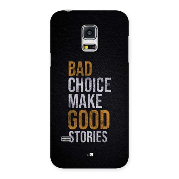 Make Good Stories Back Case for Galaxy S5 Mini