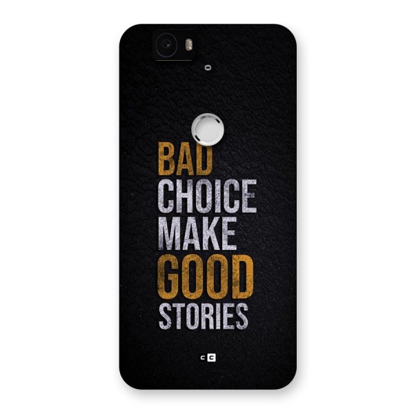 Make Good Stories Back Case for Google Nexus 6P