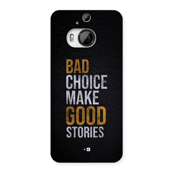 Make Good Stories Back Case for HTC One M9 Plus