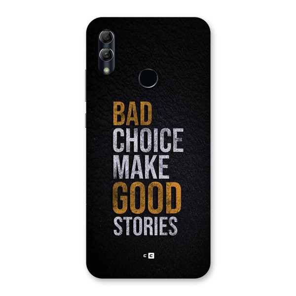 Make Good Stories Back Case for Honor 10 Lite