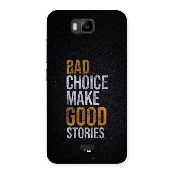 Make Good Stories Back Case for Honor Bee