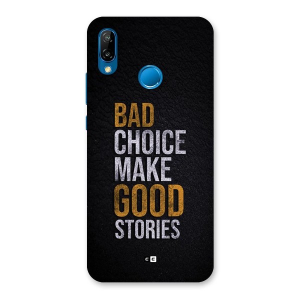 Make Good Stories Back Case for Huawei P20 Lite