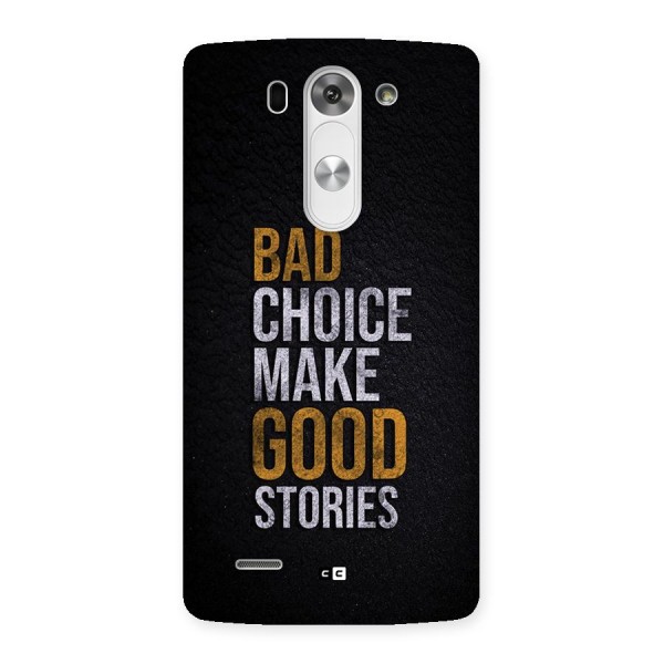 Make Good Stories Back Case for LG G3 Mini