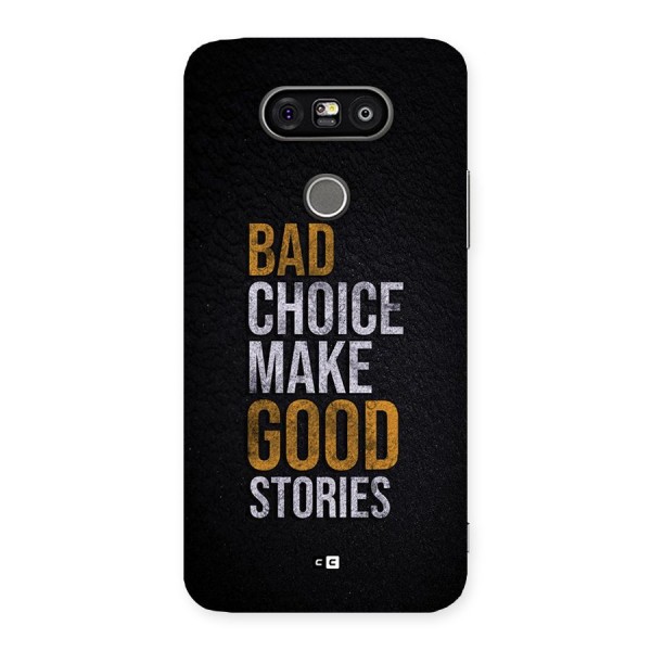 Make Good Stories Back Case for LG G5