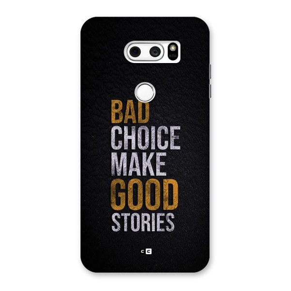Make Good Stories Back Case for LG V30