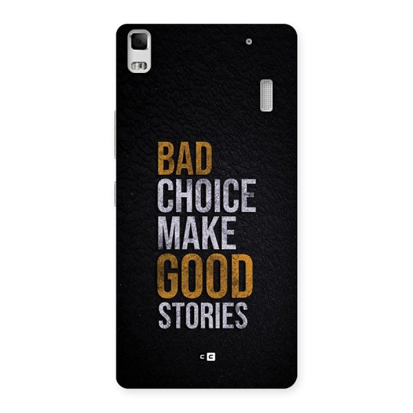 Make Good Stories Back Case for Lenovo K3 Note