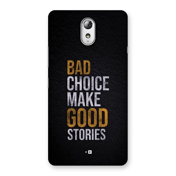 Make Good Stories Back Case for Lenovo Vibe P1M