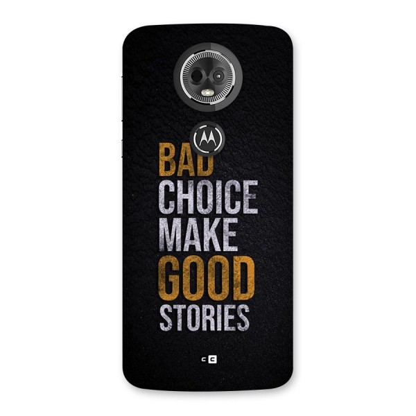 Make Good Stories Back Case for Moto E5 Plus