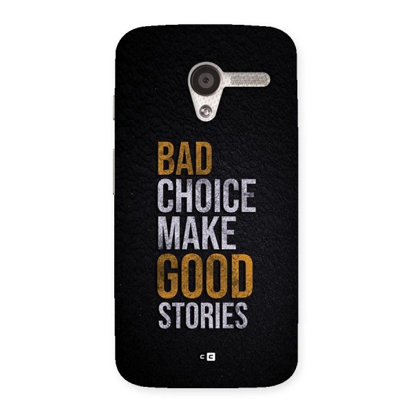 Make Good Stories Back Case for Moto X