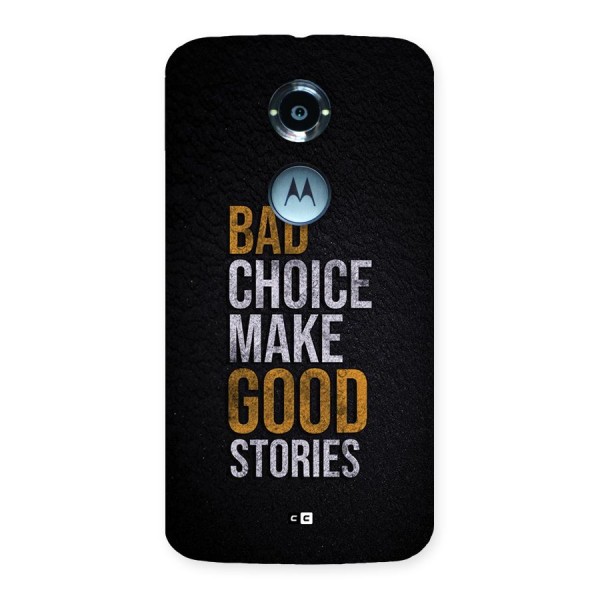 Make Good Stories Back Case for Moto X2